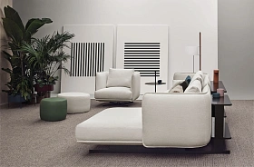 SERENE Модульный диван SERSI275BSPSBB