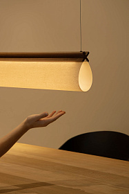 CATA Подвесной светильник орех SMD LED 15W 2200K