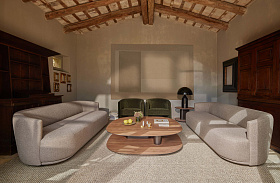 FLOW Диван прямой FLOS228C