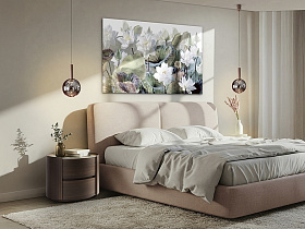 Enoc Прикроватная тумбочка темный дуб