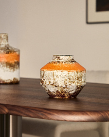 Ваза Estin разноцветная керамическая 16,5 см