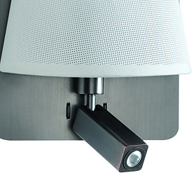 Бра с ридером Bahia 5232 белое