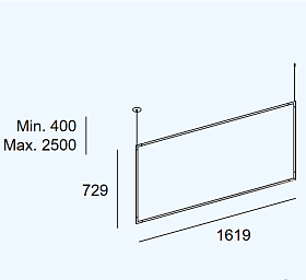 Подвес Tubs Modular Pendant Rectangular Vertical 00-A062-05-M1