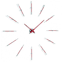 Часы Merlin i 12 хром-красный