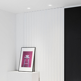 Tulipa Белый встраиваемый даунлайт 10W 55° 3000K CRI90 TRIAC IP44