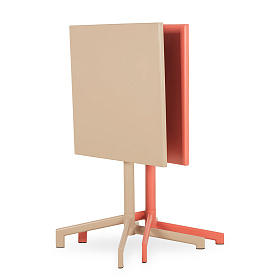 Складной садовый стол Lianis коралловый