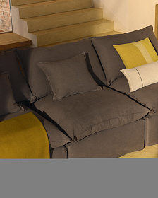 Двухцветный шерстяной плед Orlet, 130 x 170 см