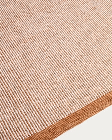 Ковер Tinei в оранжевую полоску, 100% ПЭТ, 200 x 300 см