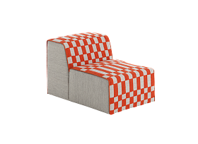 Кресло Bandas B оранжевое