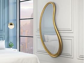 Brigitte Зеркало настенное золотое