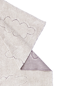 Стираемый ковер RugCycled Облака 140*200