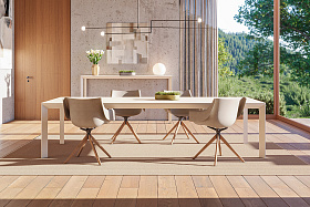 Стол обеденный Frame Aluminium прямоугольный