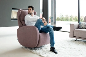 Кресло-реклайнер Kim с электроприводом