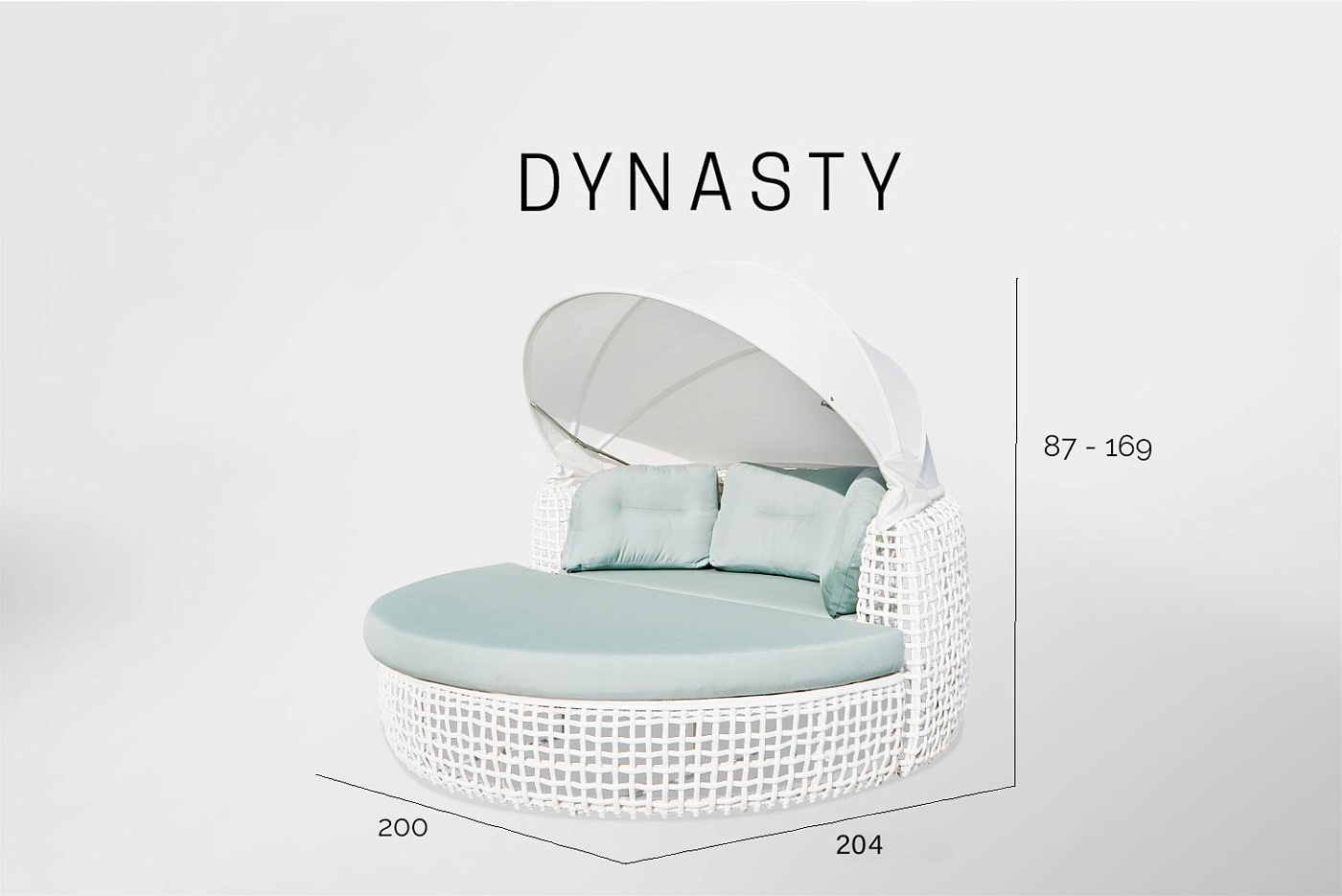 Кровать-диван Dynasty KUBU mushroom