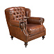 Кресло Chester 5156  из коньячно-коричневой кожи