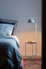 Торшер со столиком Absis белый