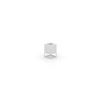 Кашпо Vela nano CUBE 18x18x28