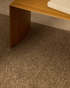 Ковер Galinda серо-коричневый из синтетических волокон, 160 x 230 см