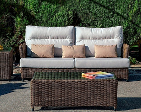 Уличный 3-х местный диван Riviera