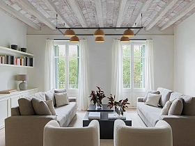 Подвесной светильник Absis 6 терракотовый