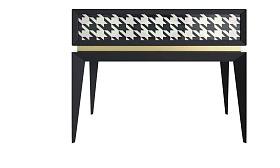 Прикроватная тумбочка Triangle Coco с 1 ящиком 50x62