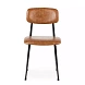Sabina коричневый стул из экокожи