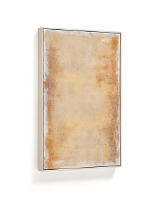 Абстрактная картина Selnar желтая 60 x 90 см