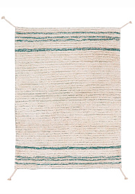 Ковер двусторонний винтажный голубой 120*160