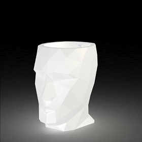 Кашпо Adan матовое светящееся LED RGBW Battery 41x30x42