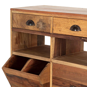 Стеллаж из индийской сосны Zurich