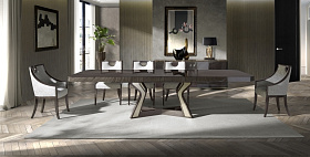 Обеденный стол прямоугольный раздвижной EMERALD EM0020