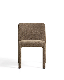 Стул Loria в тканевой обивке цвета шоколад