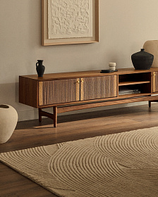 Ковер Domm из белой шерсти, 200 x 300 см