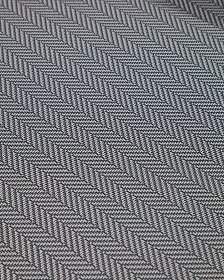 Шезлонг Lesina из алюминия и ткани графитового цвета