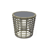 Уличный приставной стол Villa с керамической столешницей KUBU