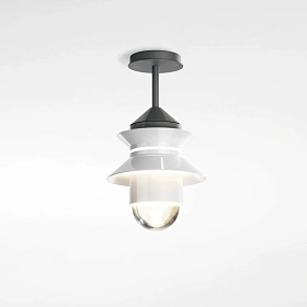 Уличный потолочный светильник Santorini C белый