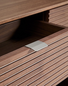 Буфет Norlen с 2 ящиками и полкой из орехового шпона 120 x 81 см