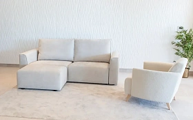 Модульный диван Nora V1+2A+V2+ пуф D ножки 5 см