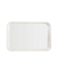 Зеркало Salaya в раме из бежевой ламинированной фанеры ясеня