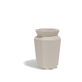 Кашпо Origami Hasu 57x57x80