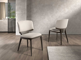 Стул 4165/CH-20066 серый тканевый