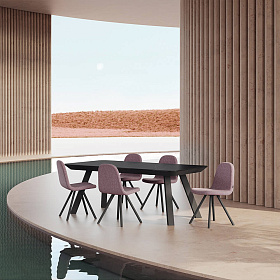 Выдвижной стол прямоугольный Esla 220(300)110