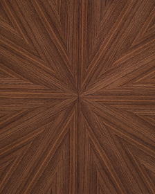 Круглый стол Naanim из орехового шпона Ø 120 см