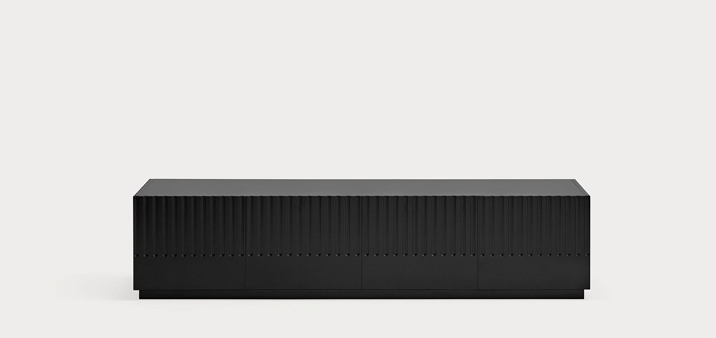 Тумба под ТВ Doric 4D2Dr черная