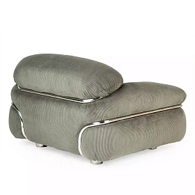 Кресло в стиле ретро Heil зеленое