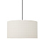 Dulan Подвестной светильник Ø45 см ткань белая