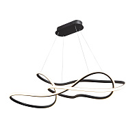 Evania Люстра большая черный матовый