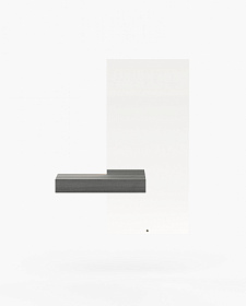 Консоль Eos с квадратным зеркалом и ящиком