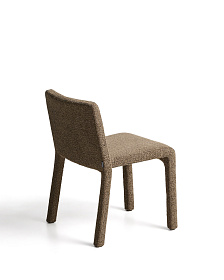 Стул Loria в тканевой обивке цвета шоколад