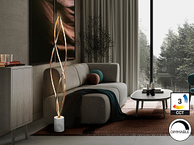  Adele Торшер розовое золото